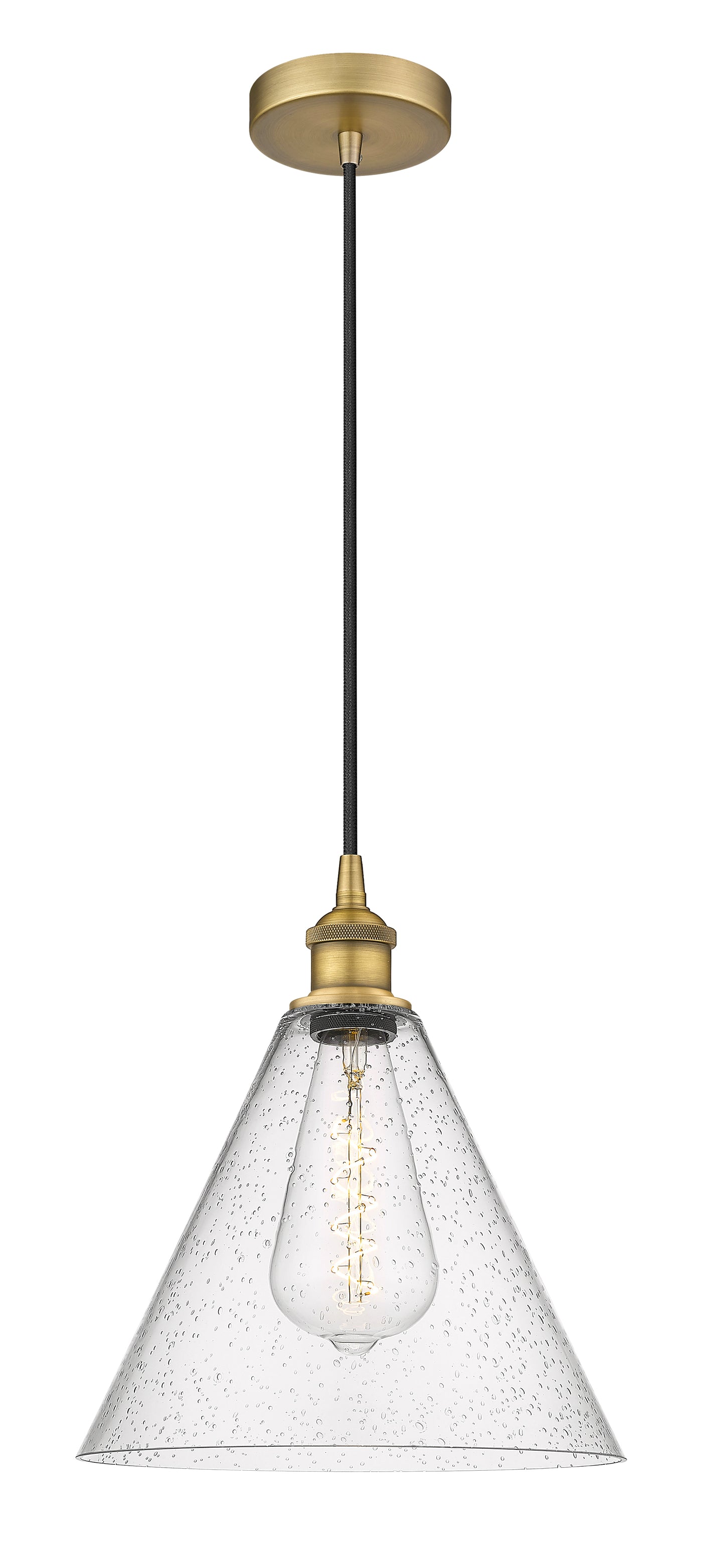 Edison Mini Pendant Cast Brass 6W