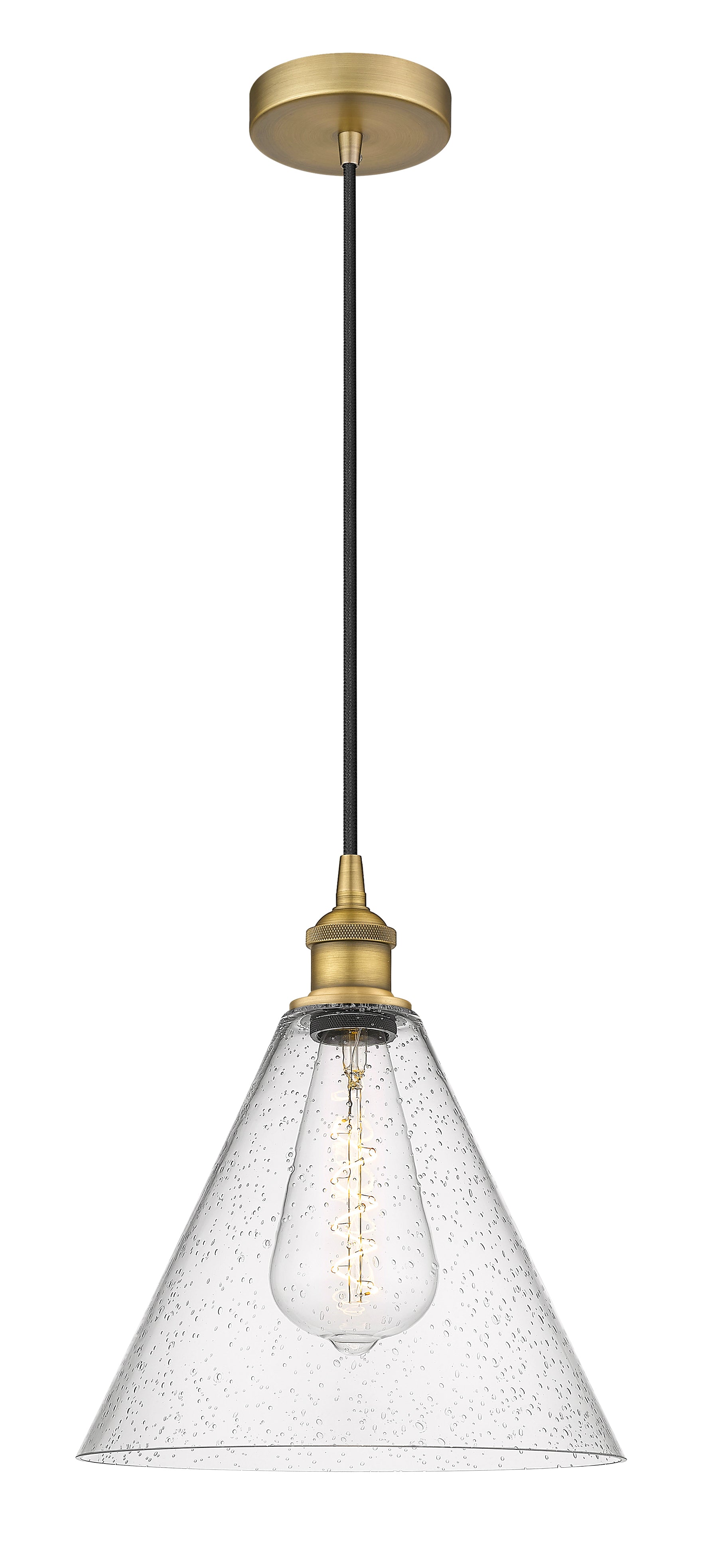 Edison Mini Pendant Cast Brass 6W