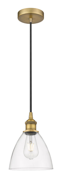 Edison Mini Pendant Antique Brass Cast