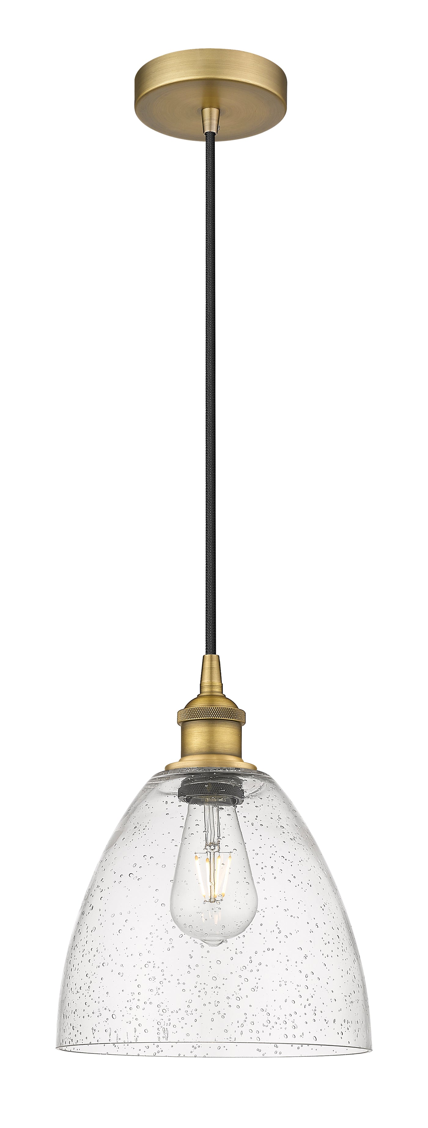 Edison Mini Pendant Antique Brass Finish