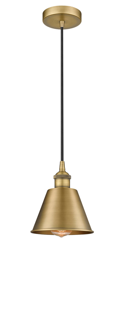 Edison Mini Pendant Antique Brass Finish