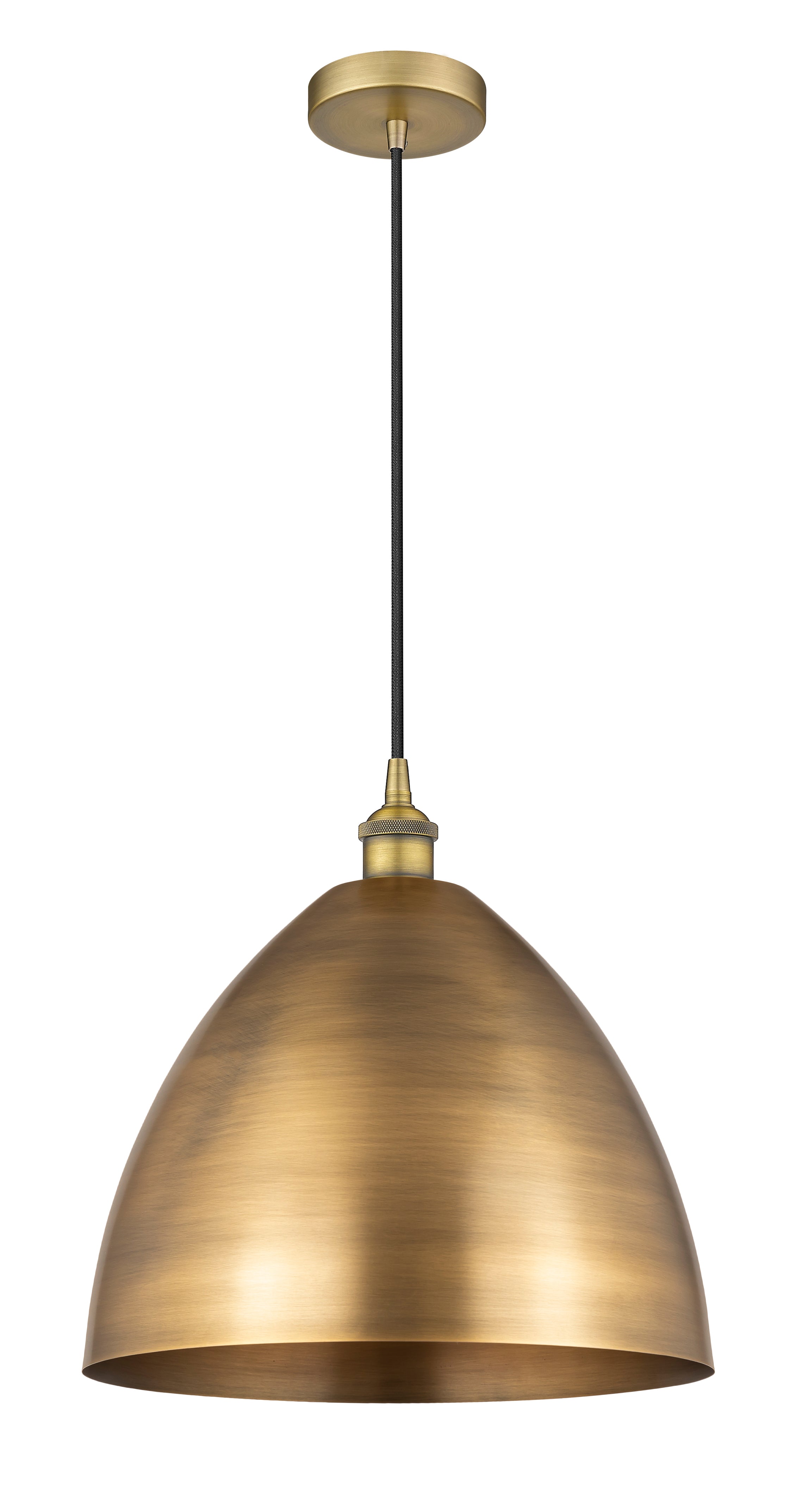 Edison Mini Pendant Antique Brass Finish