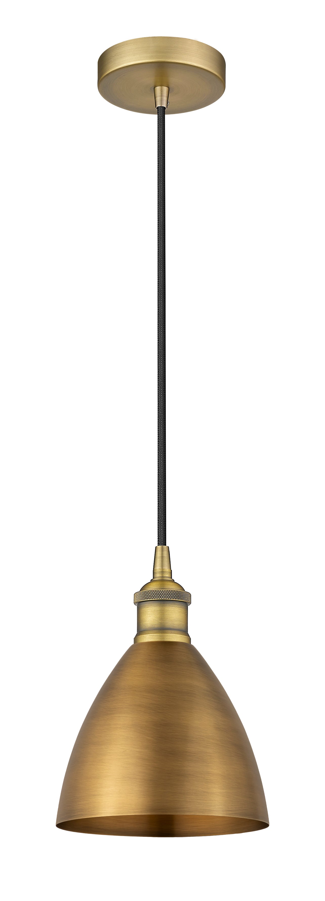 Edison Mini Pendant Antique Brass Finish
