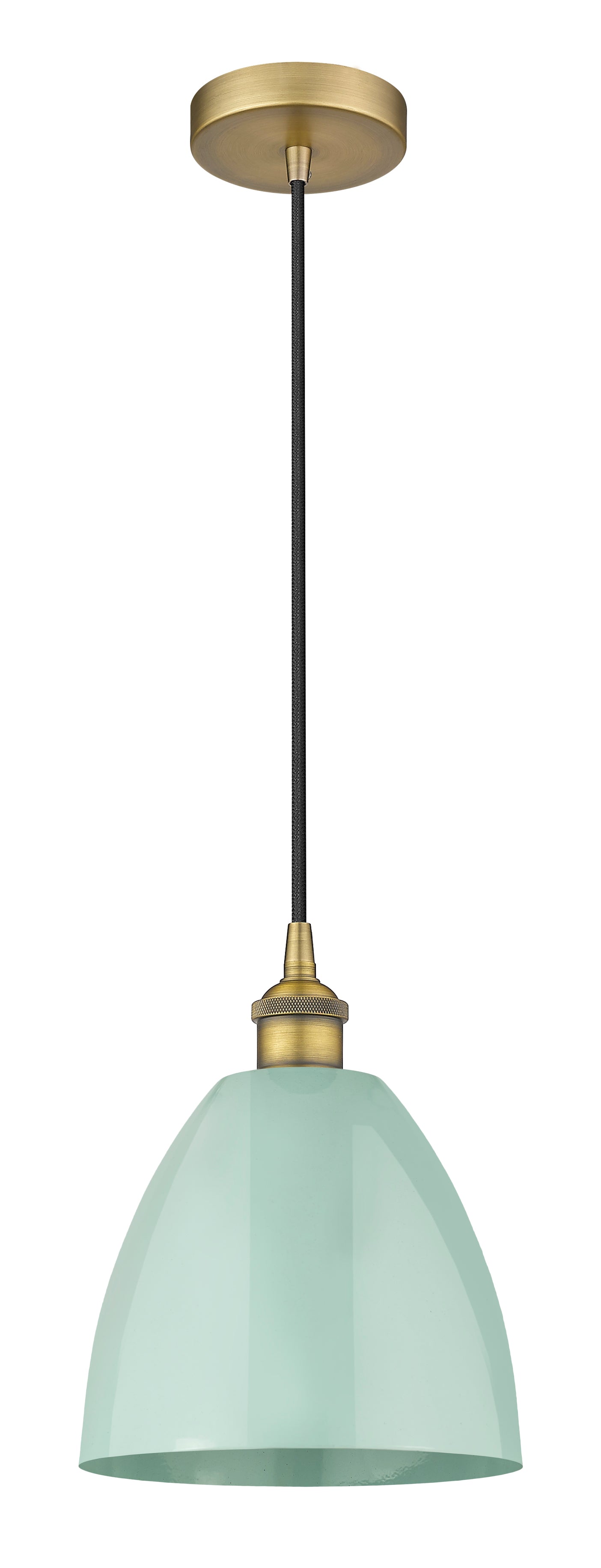 Edison Mini Pendant Antique Brass Finish