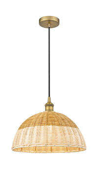 Edison Mini Pendant Antique Brass Finish