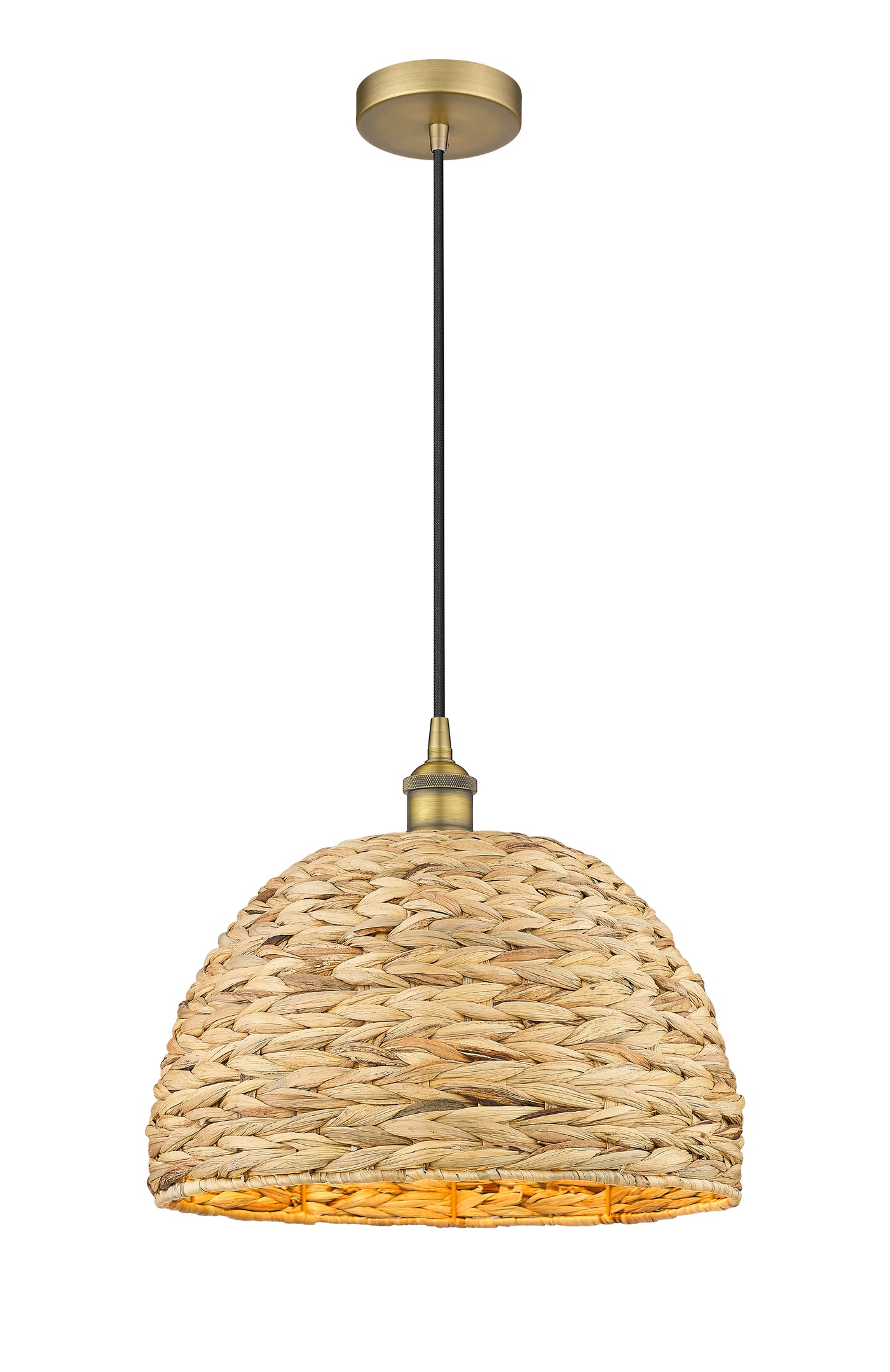 Edison Mini Pendant Antique Brass Finish