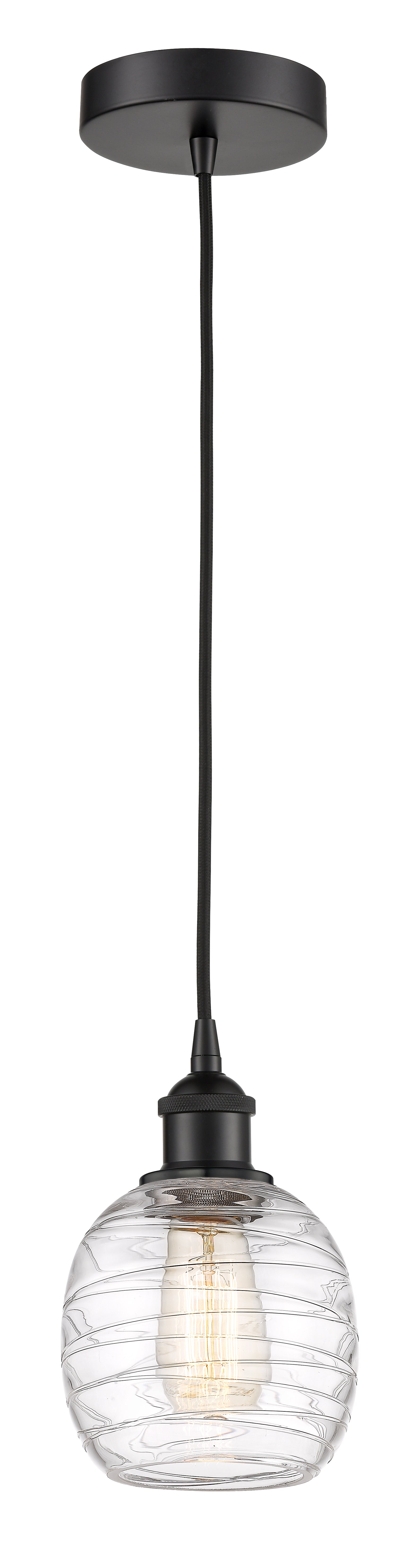 Edison Mini Pendant Antique Brass Finish