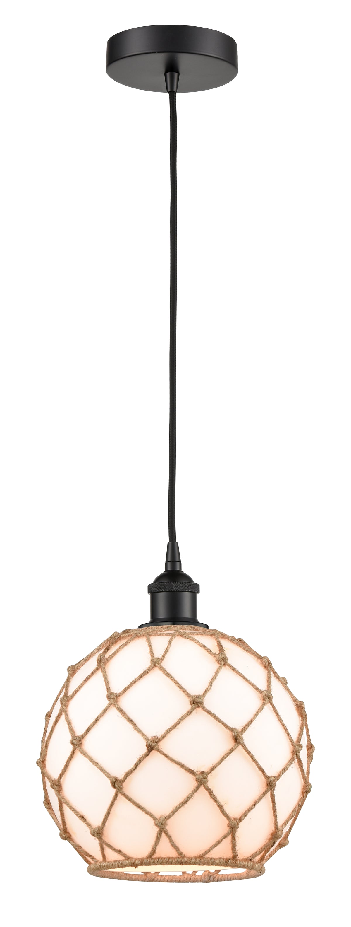 Edison Mini Pendant Antique Brass 10 Inch