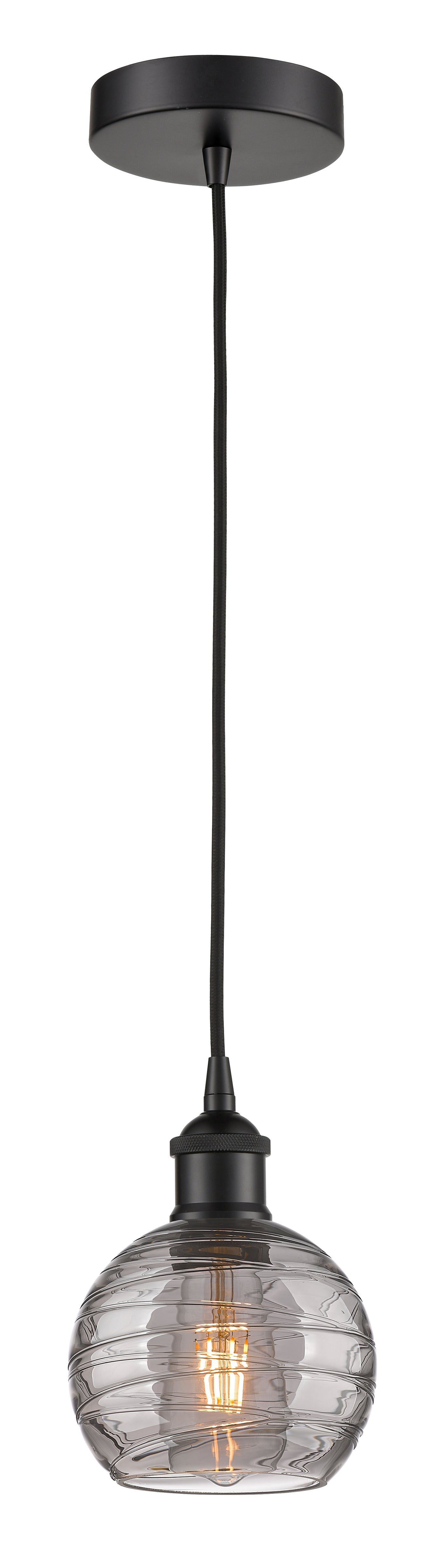 Edison Mini Pendant Antique Brass Finish