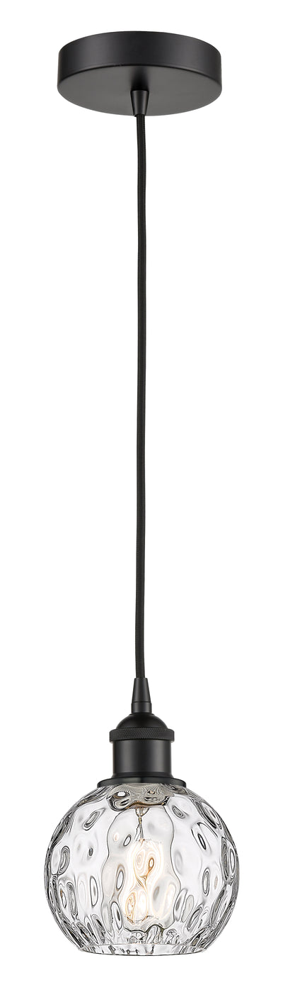 Edison Mini Pendant 6 Inch Brass Glass