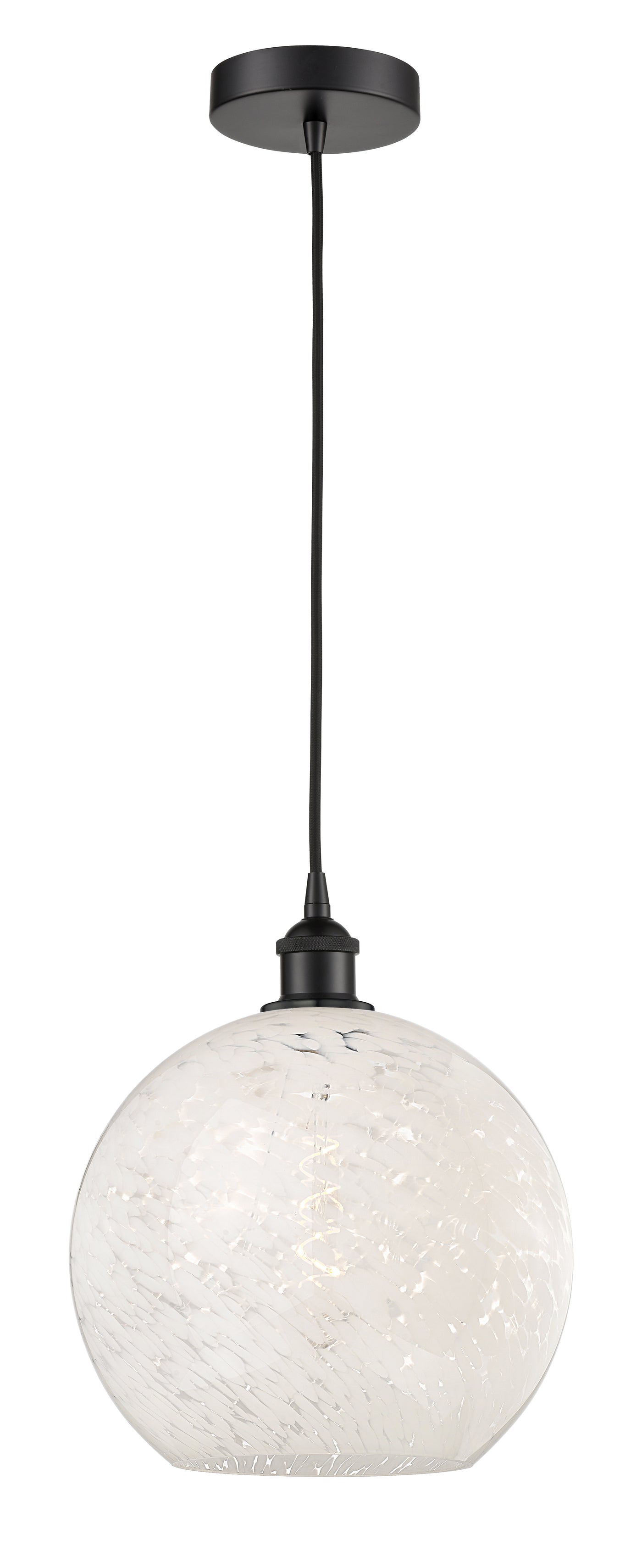 Edison Mini Pendant Antique Brass 12 Inch