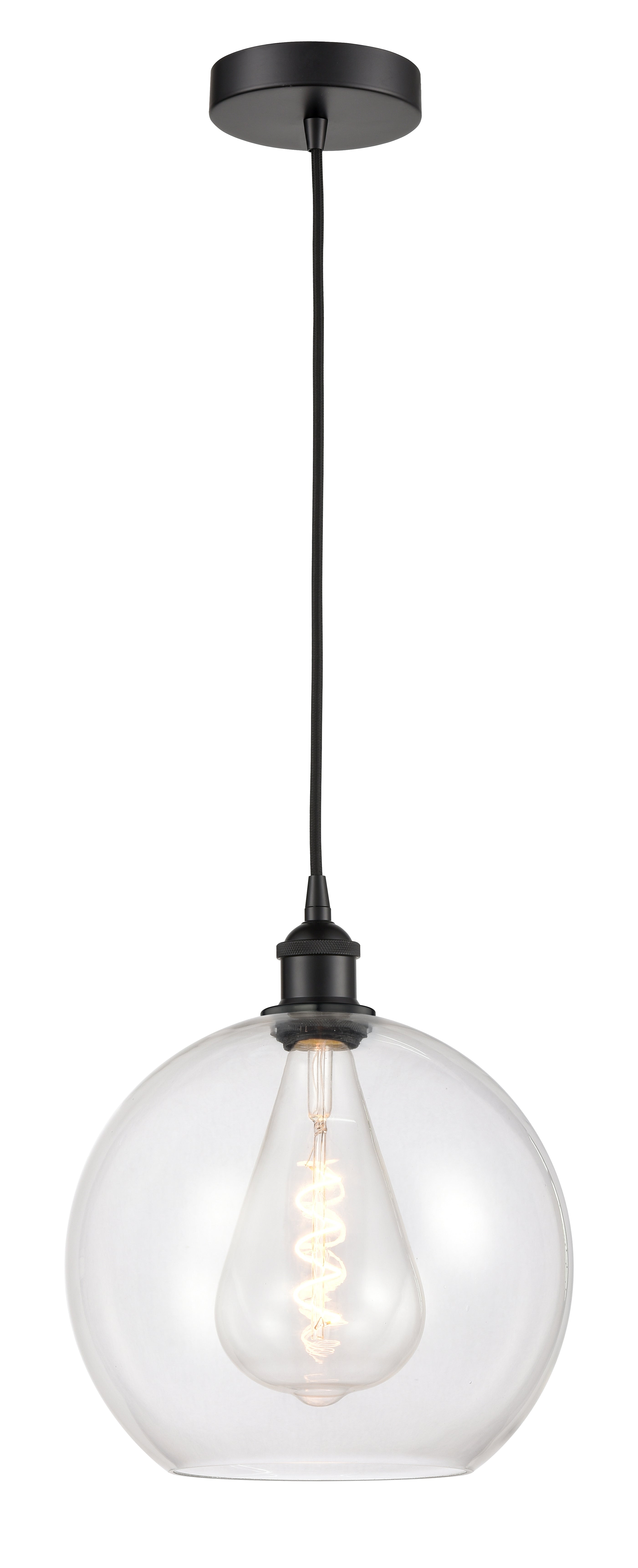 Edison Mini Pendant Antique Brass Finish
