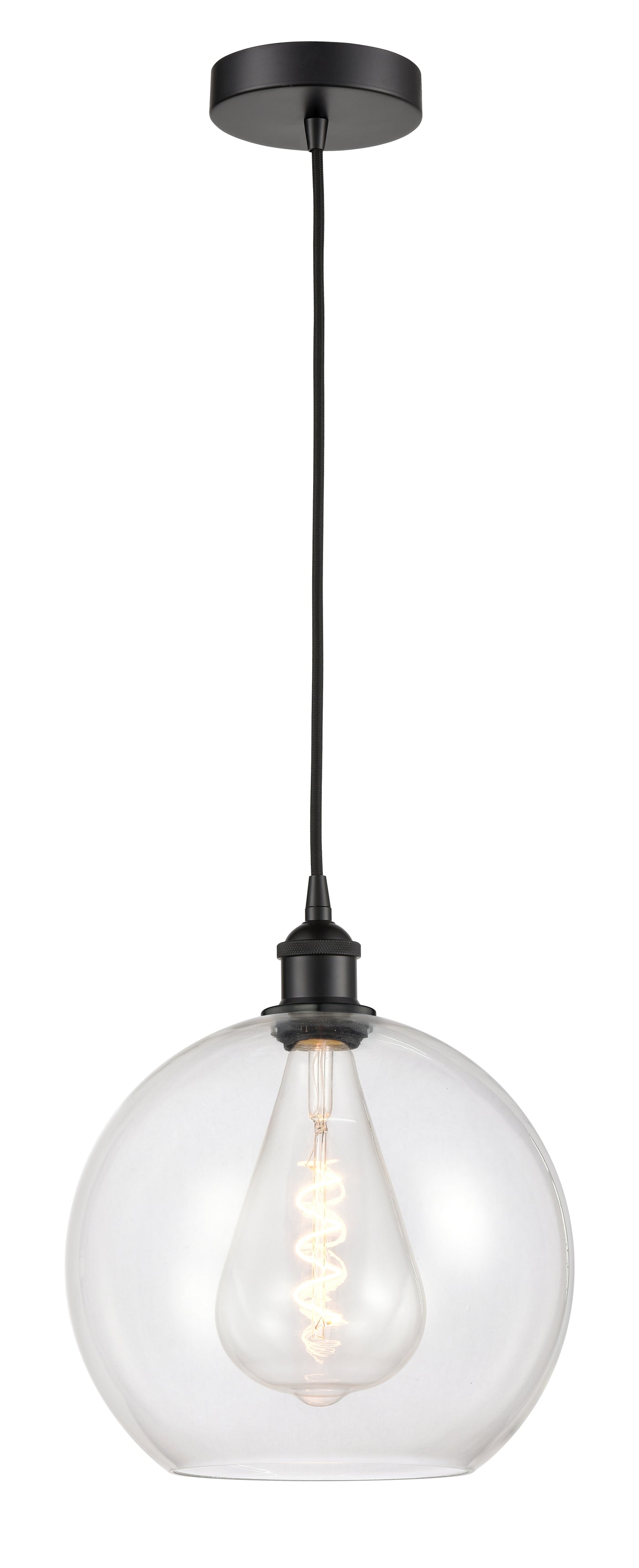 Edison Mini Pendant Antique Brass Finish
