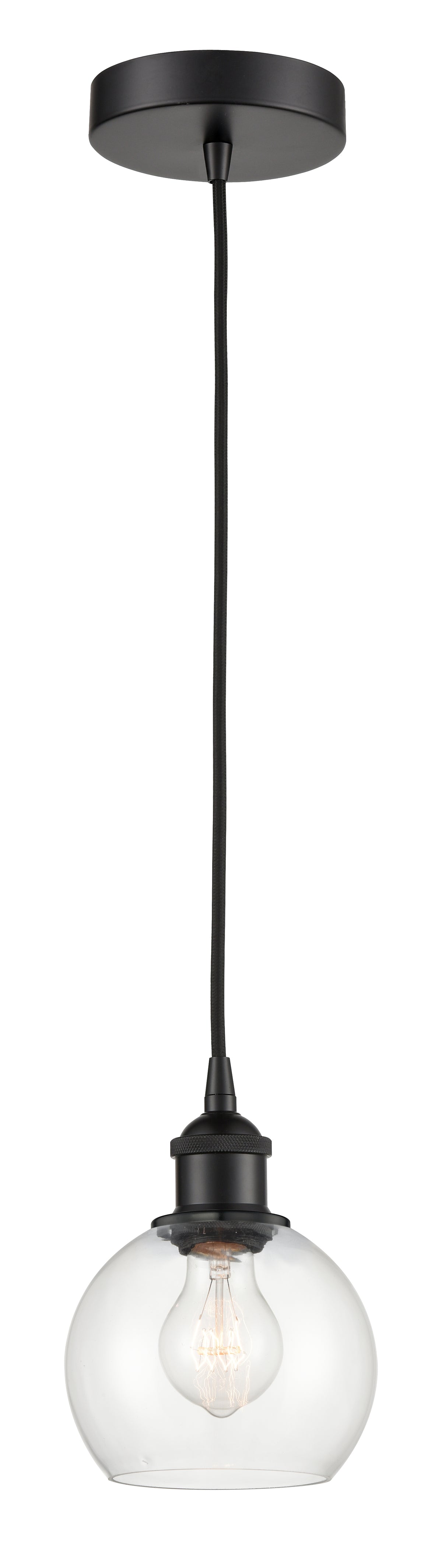 Edison Mini Pendant Antique Brass Finish