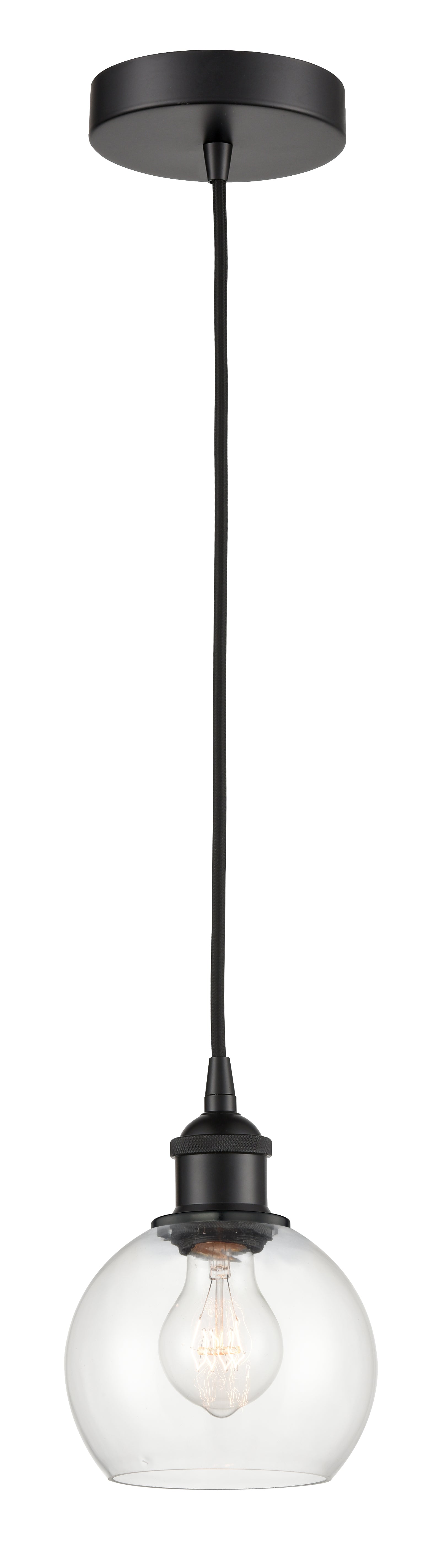 Edison Mini Pendant Antique Brass Finish