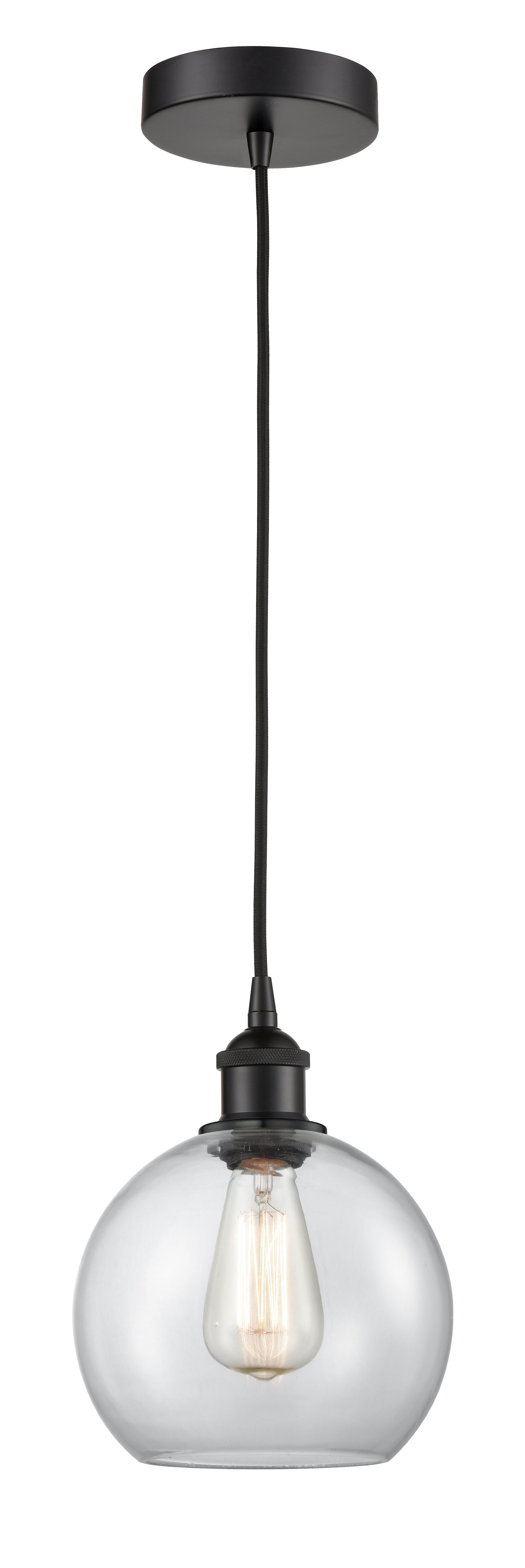 Edison Mini Pendant Antique Brass Finish