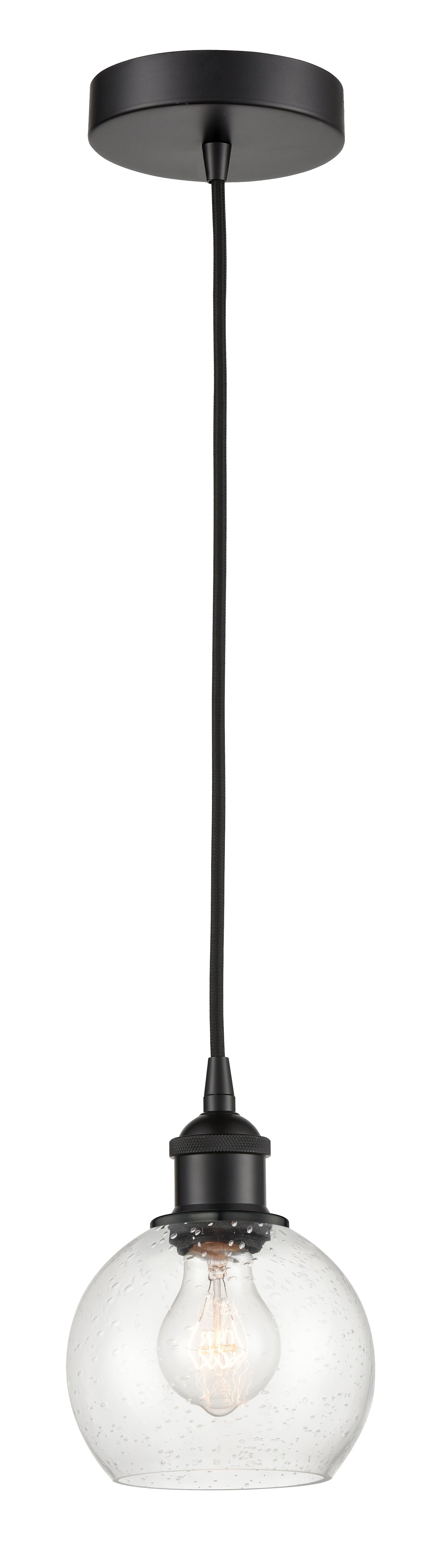Edison Mini Pendant Antique Brass Finish