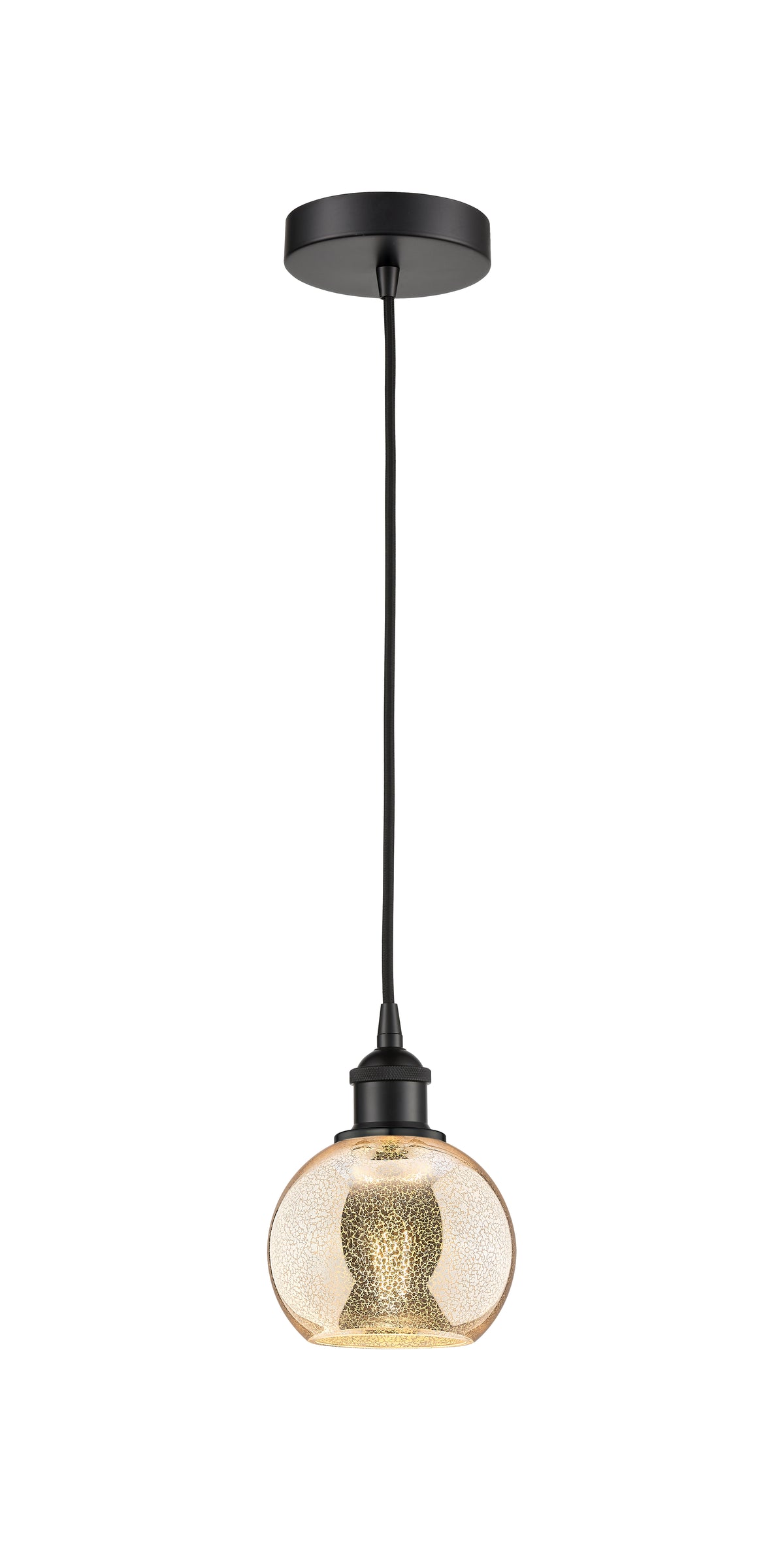 Edison Mini Pendant Antique Brass Finish