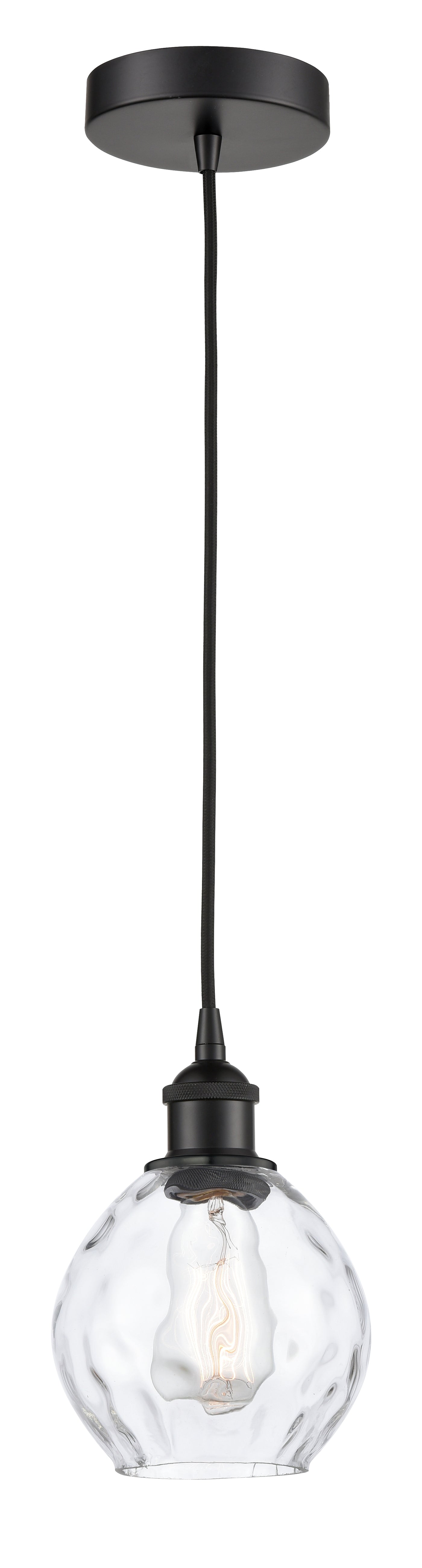 Edison Mini Pendant Antique Brass 6 Inch