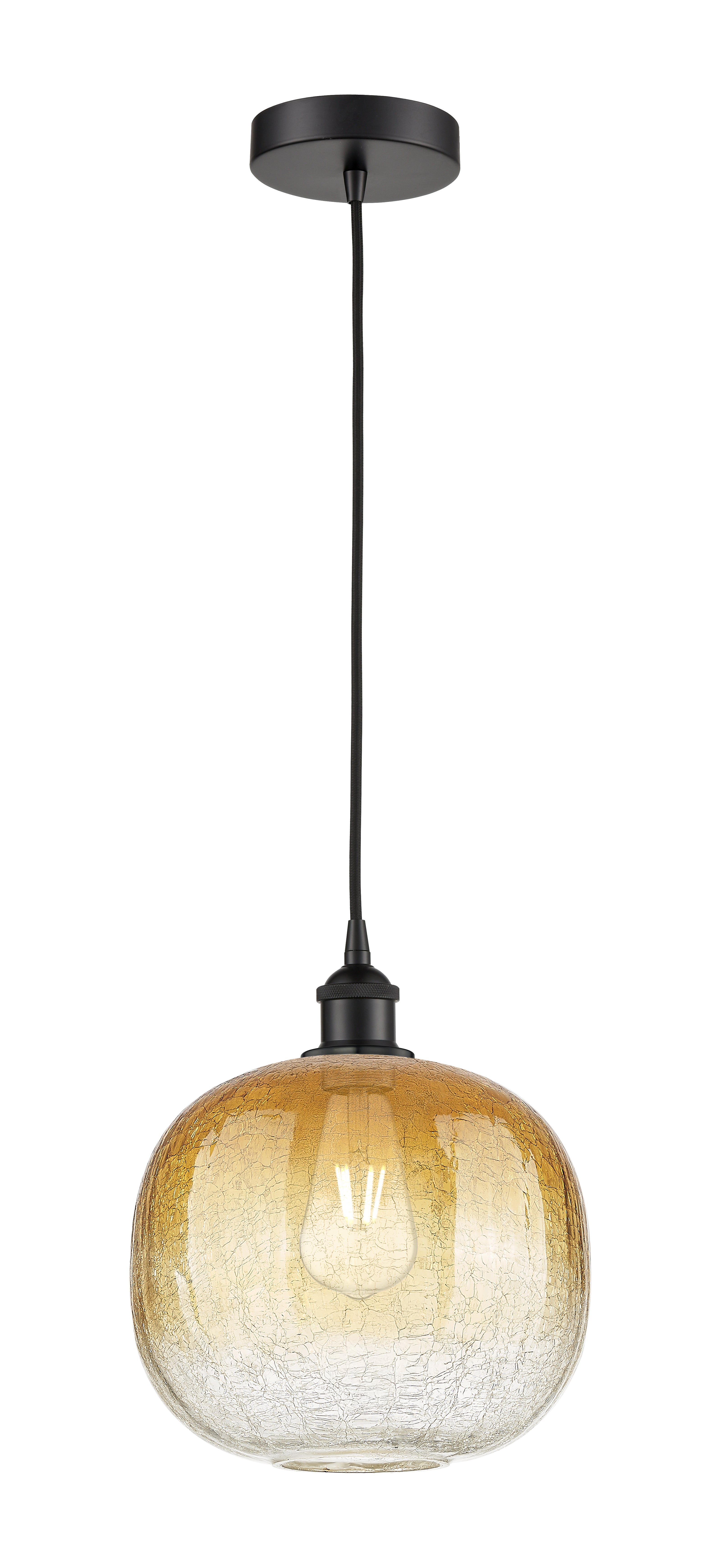 Edison Mini Pendant Antique Brass Finish