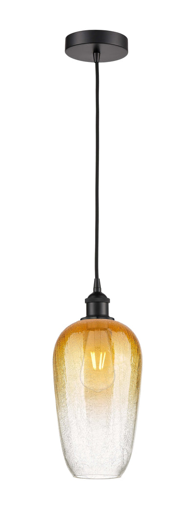 Edison Mini Pendant Antique Brass 7 Inch