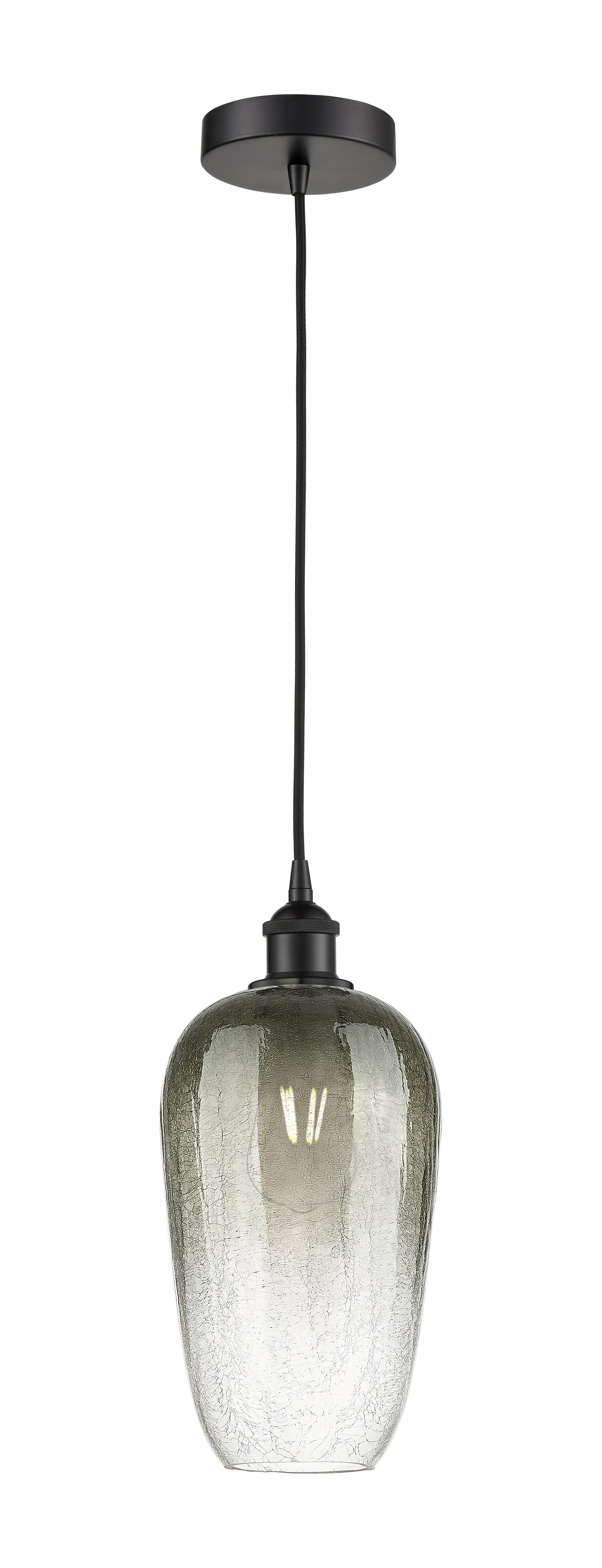 Edison Mini Pendant Antique Brass 7 Inch