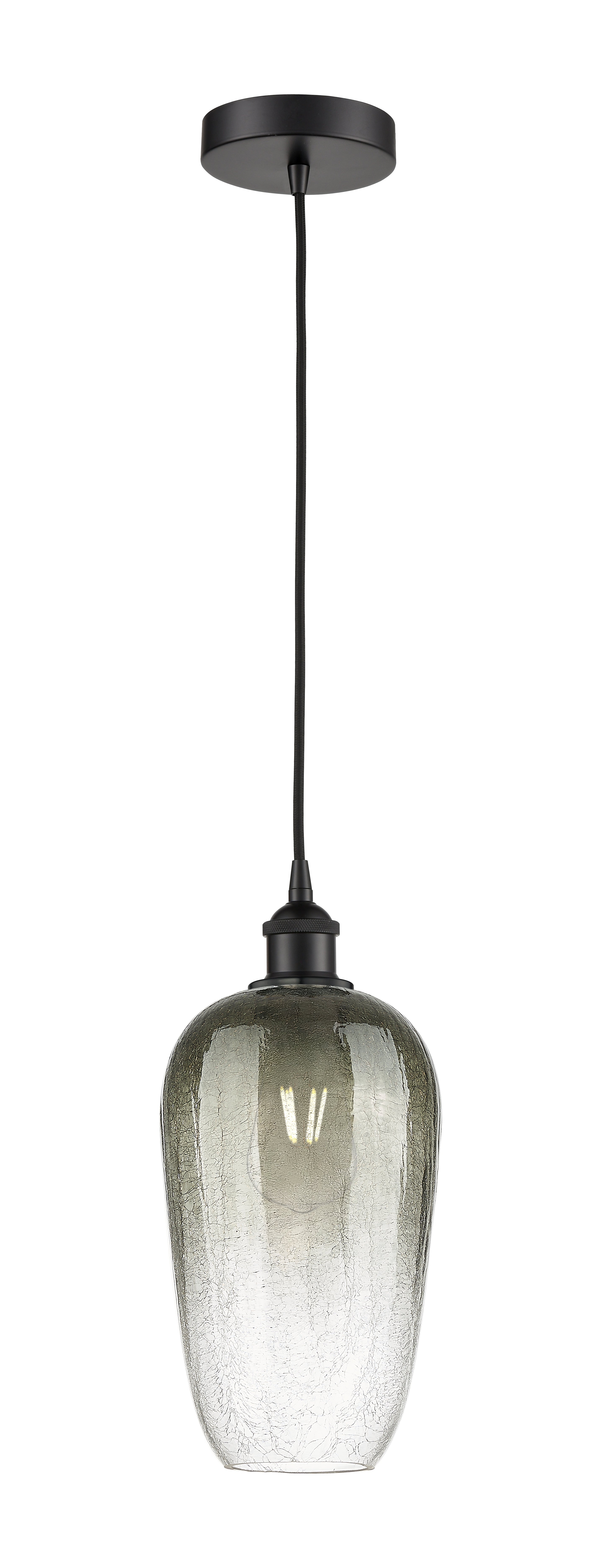 Edison Mini Pendant Antique Brass 7 Inch