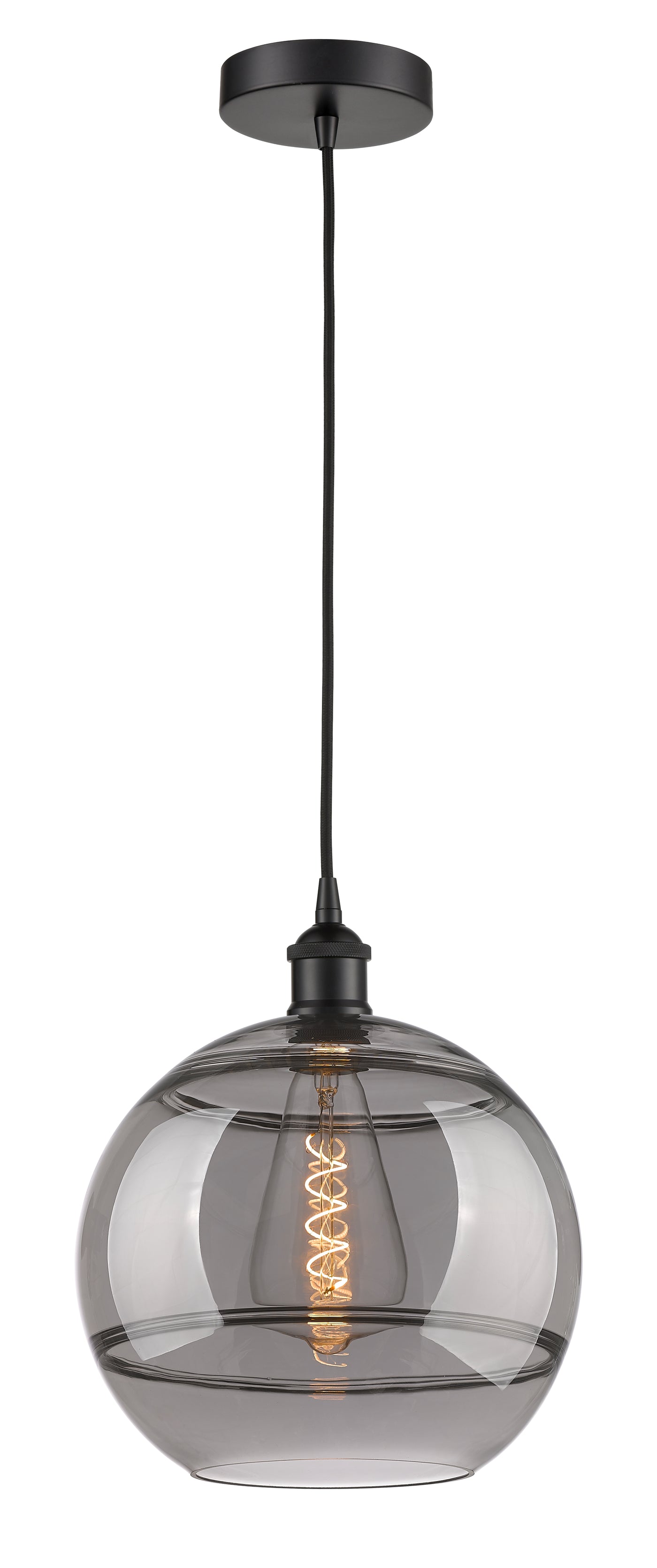 Edison Mini Pendant Antique Brass Cast Brass