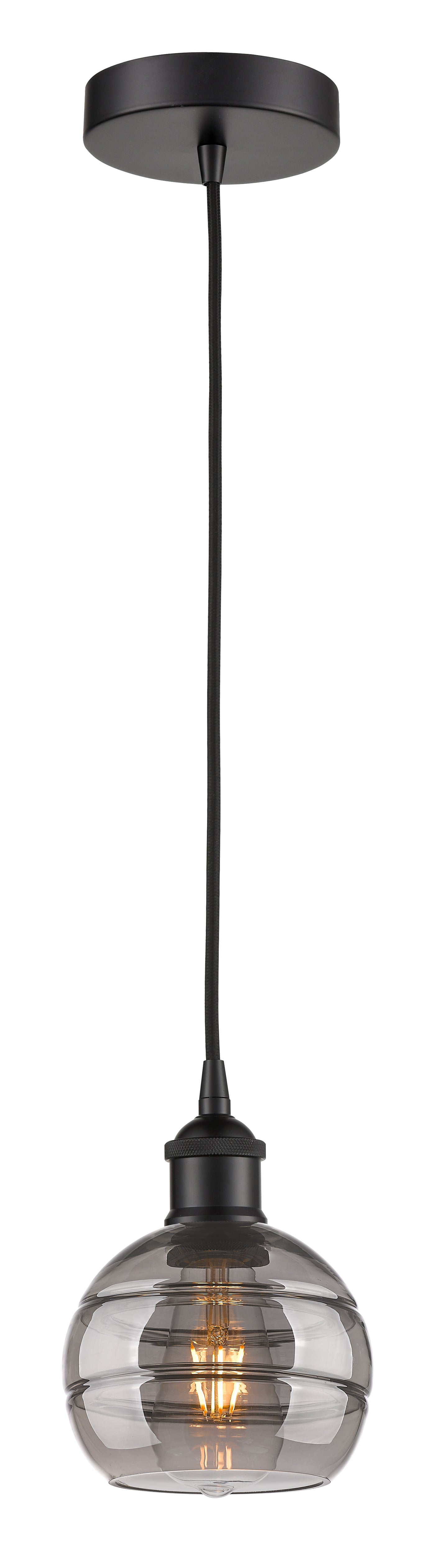Edison Mini Pendant Antique Brass 5.875 Inch