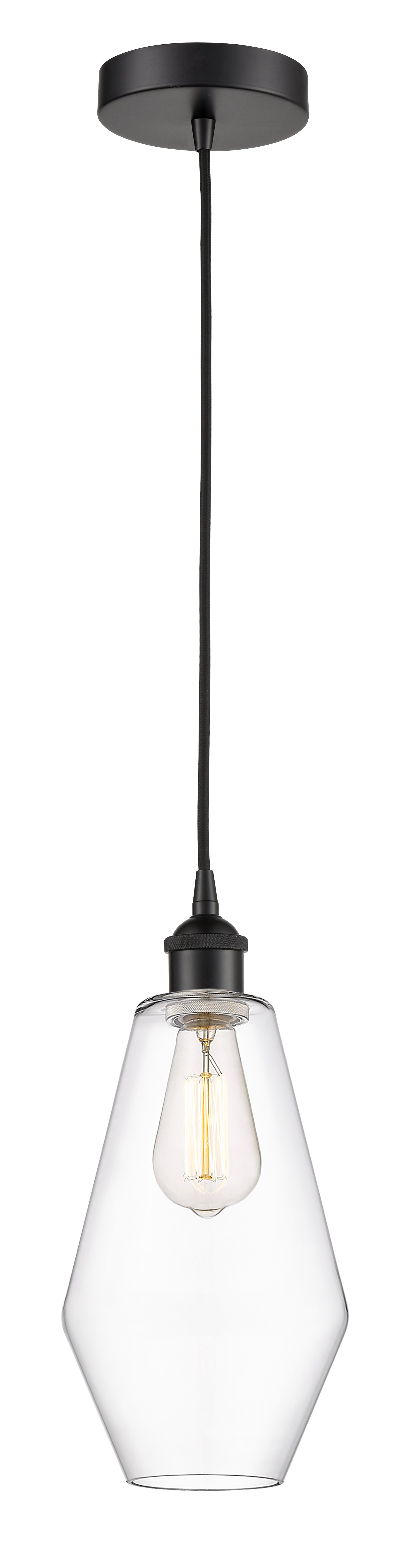 Edison Mini Pendant Antique Brass Finish