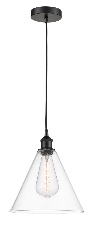 Edison Mini Pendant Antique Brass Glass