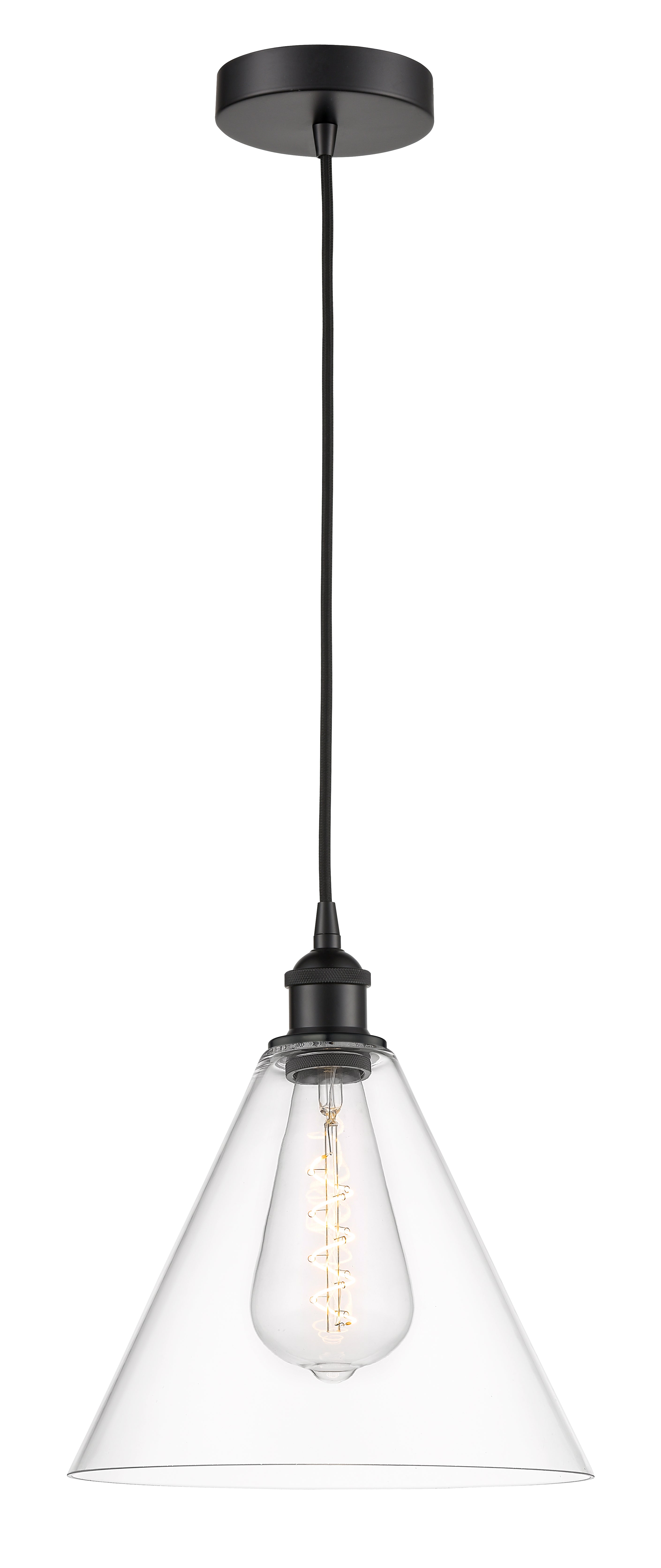 Edison Mini Pendant Cast Brass 6W