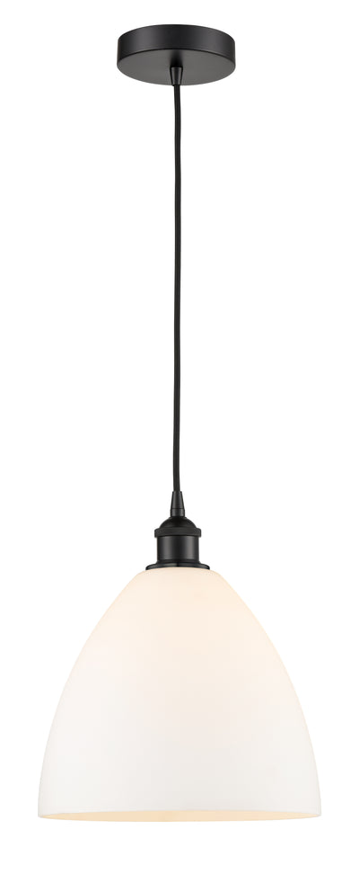 Edison Mini Pendant Cast Brass 12 Inch