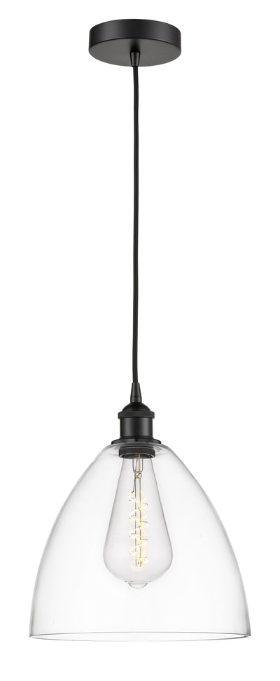 Edison Mini Pendant Cast Brass 12 Inch
