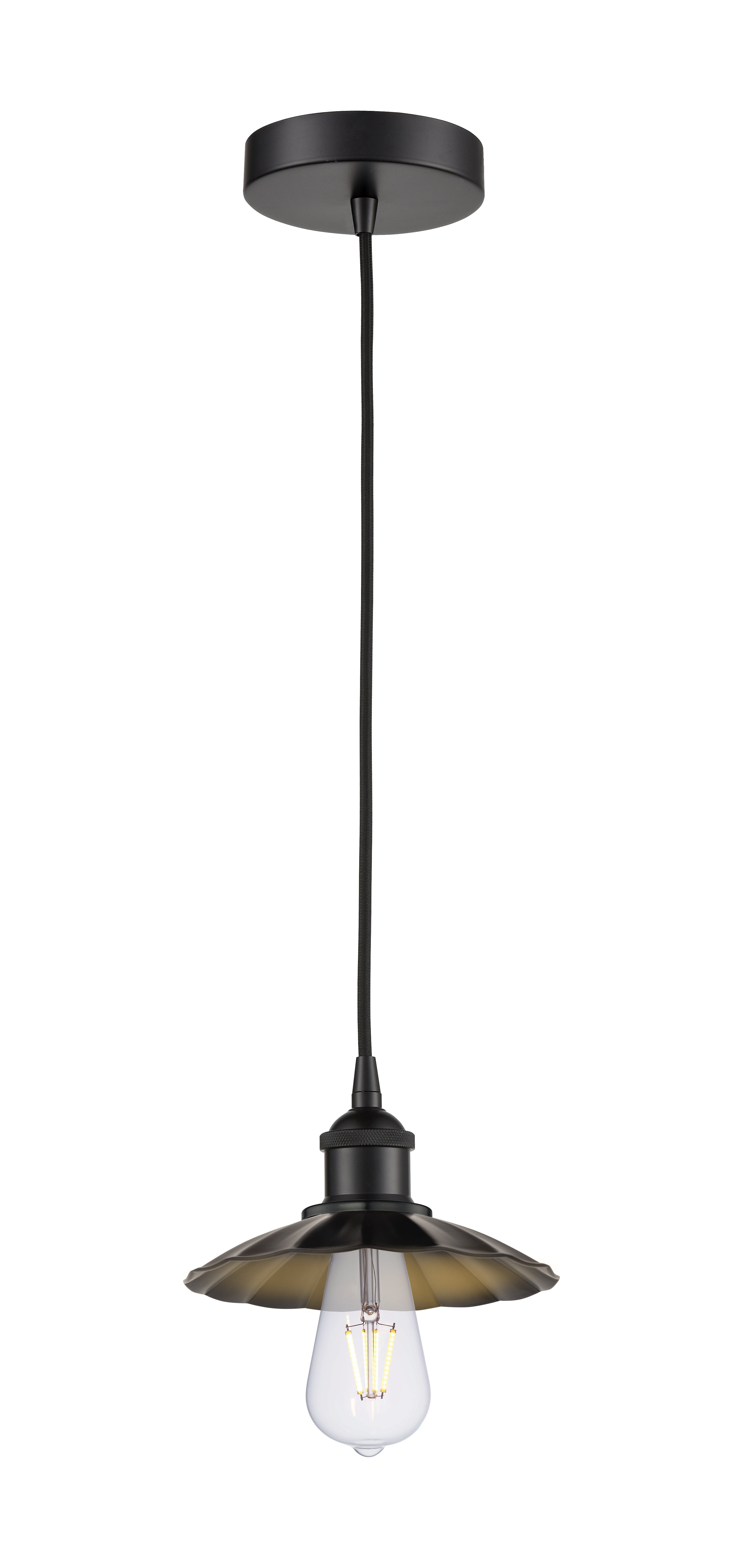 Edison Mini Pendant Antique Copper Finish