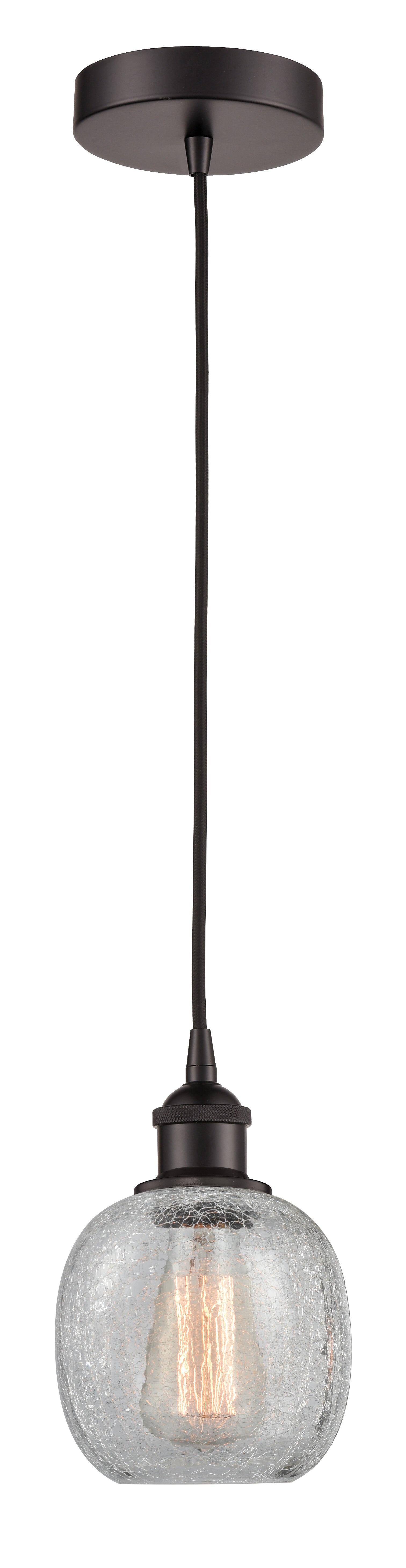 Edison Mini Pendant Antique Brass Finish