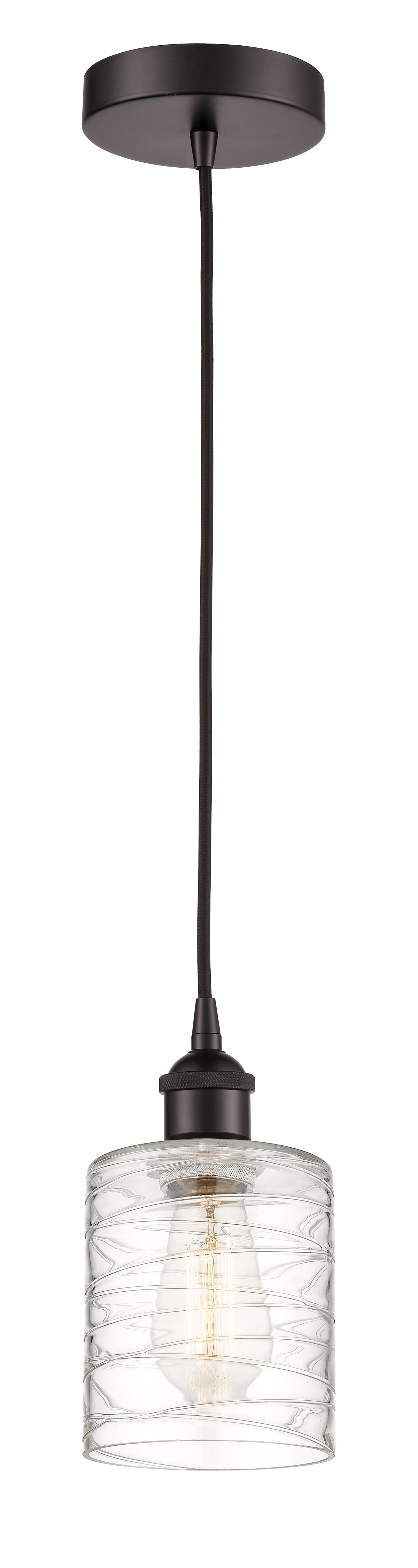 Edison Mini Pendant Antique Brass Finish