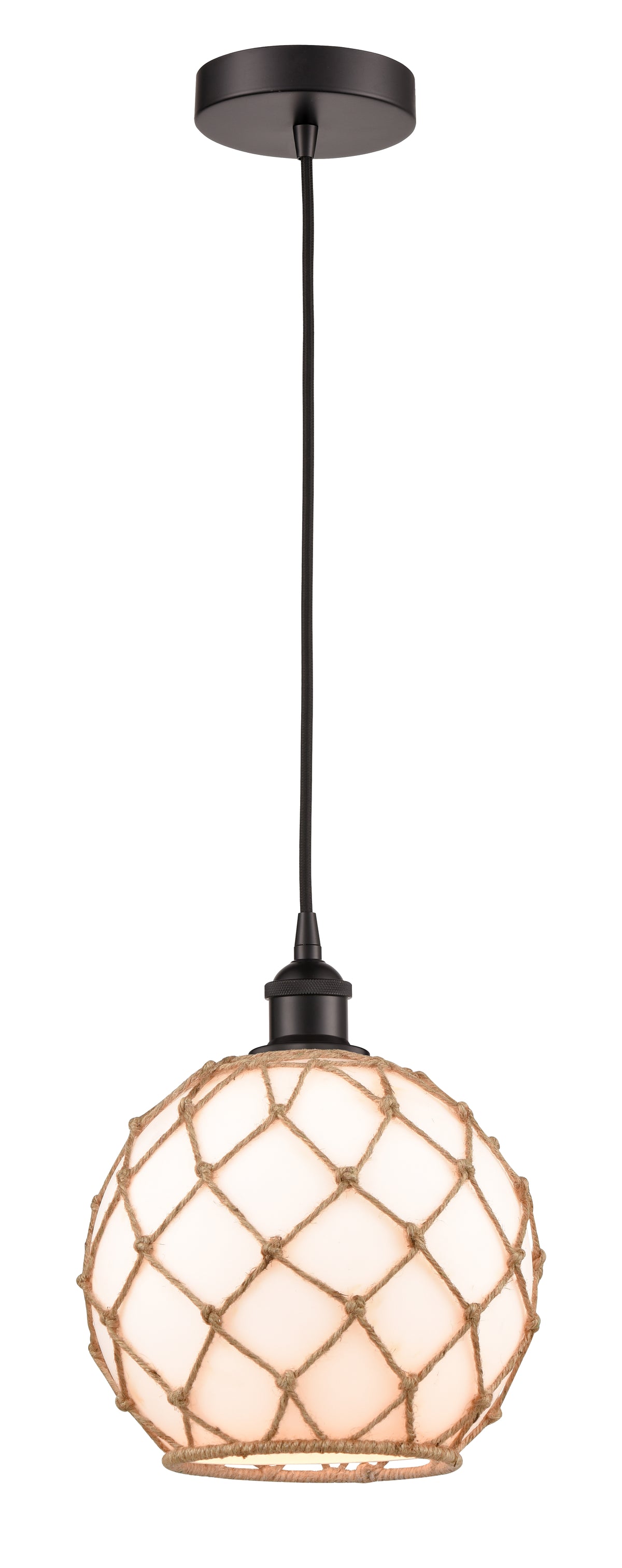 Edison Mini Pendant Antique Brass 10 Inch