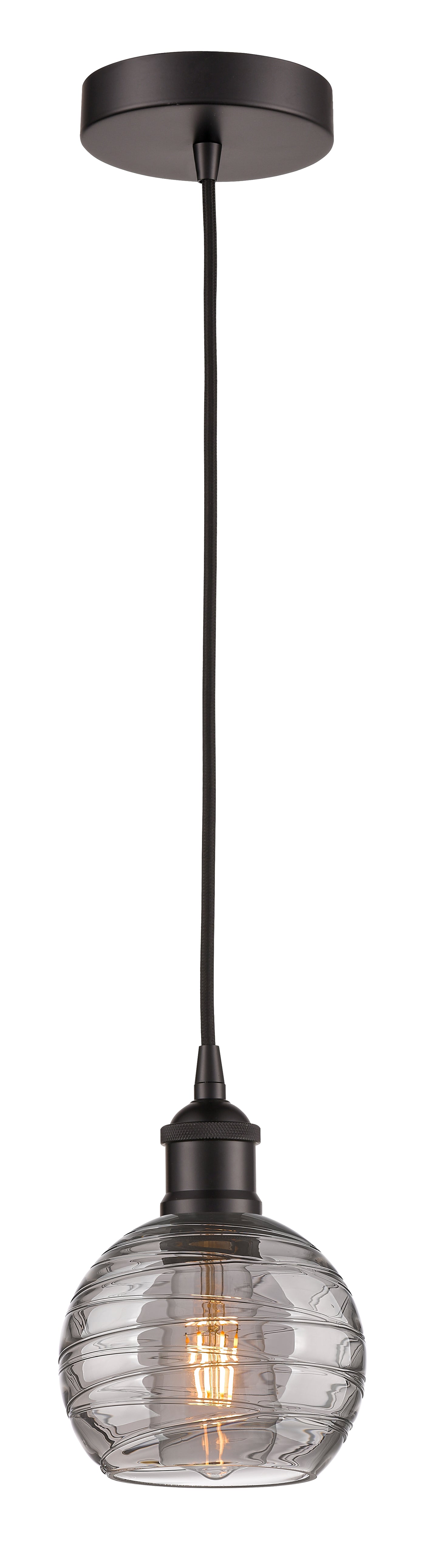 Edison Mini Pendant Antique Brass Finish