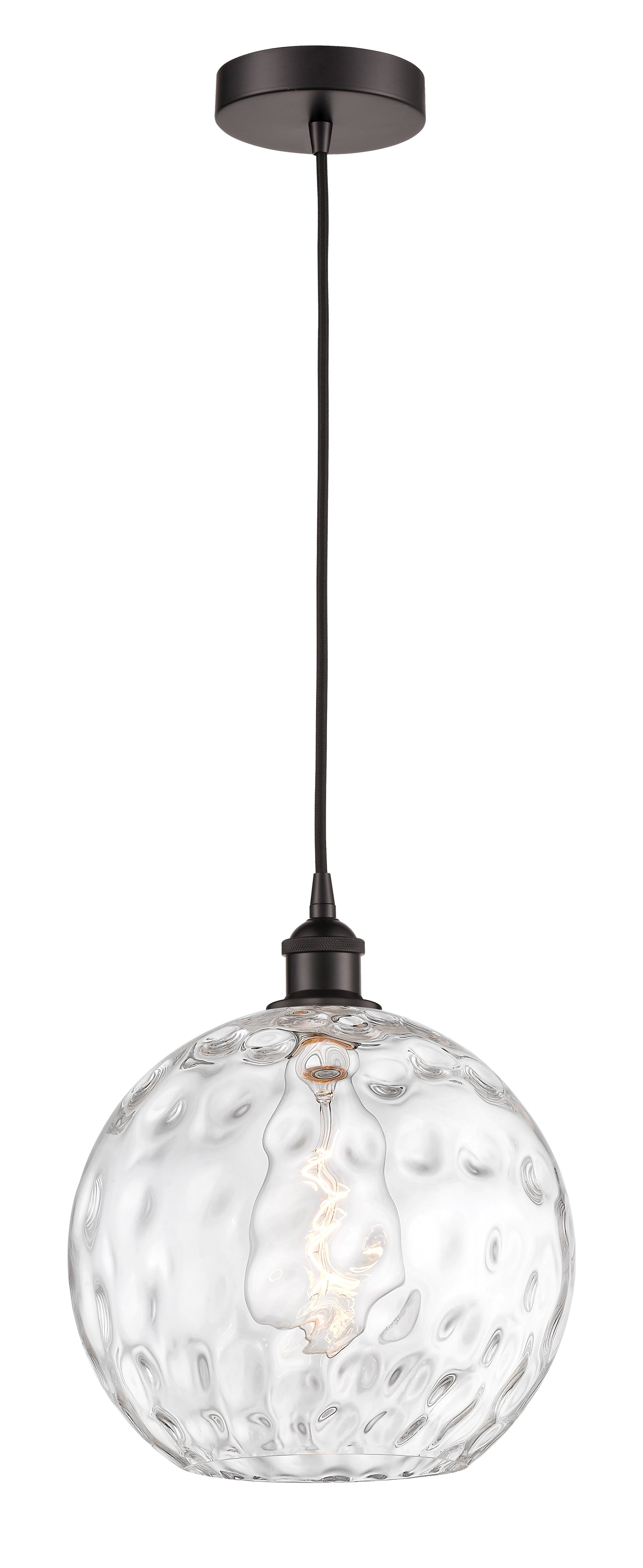 Edison Mini Pendant Cast Brass Antique
