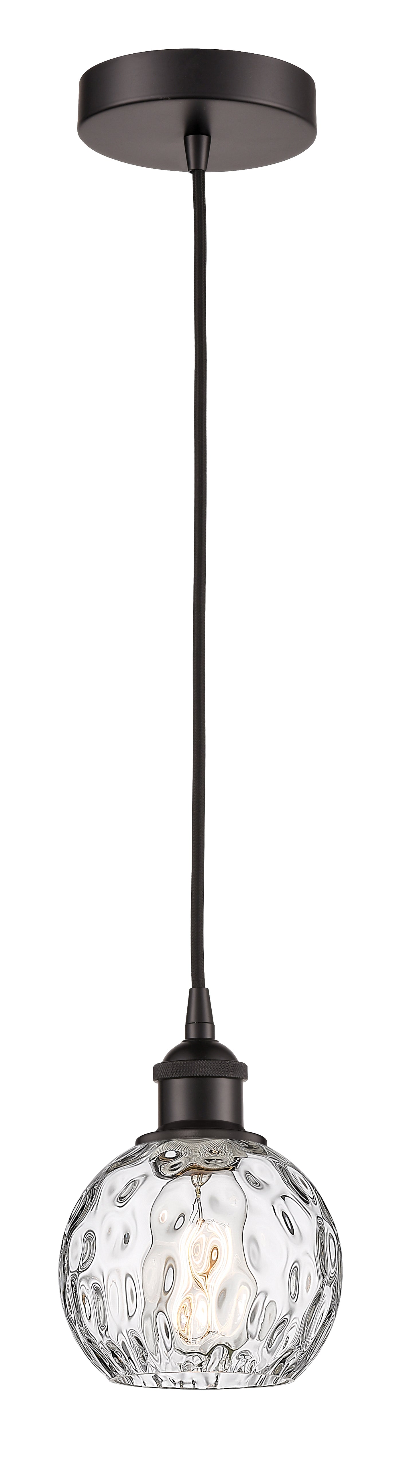 Edison Mini Pendant Antique Brass 10 Inch