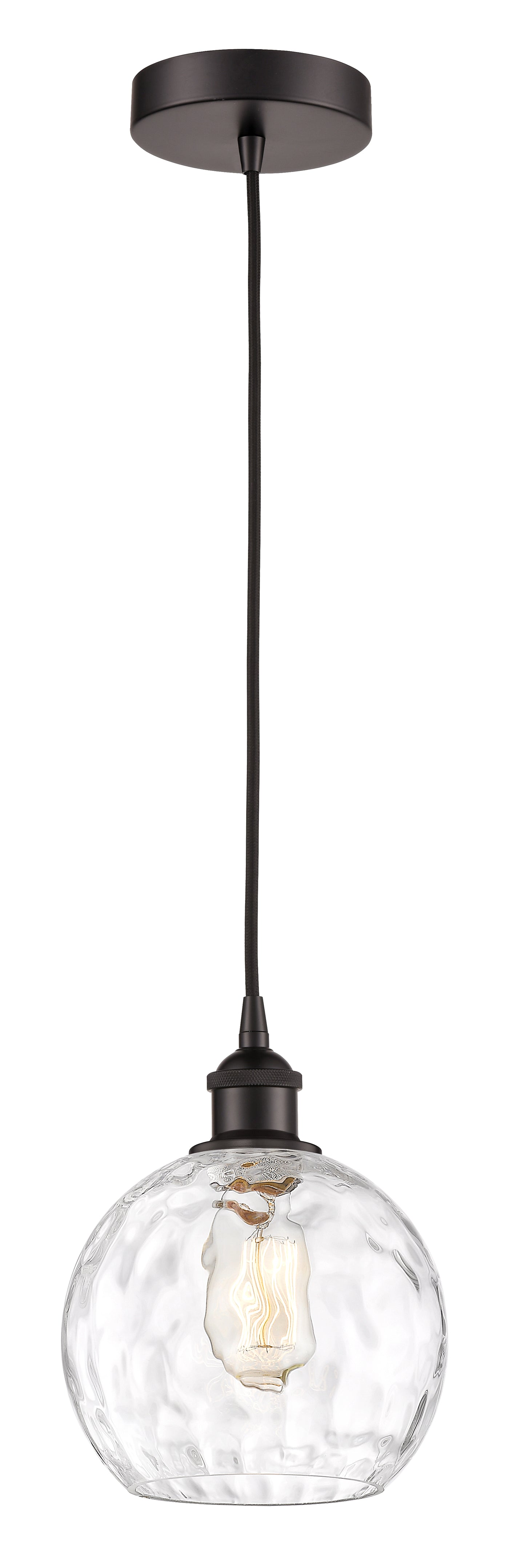 Edison Mini Pendant Antique Brass Finish