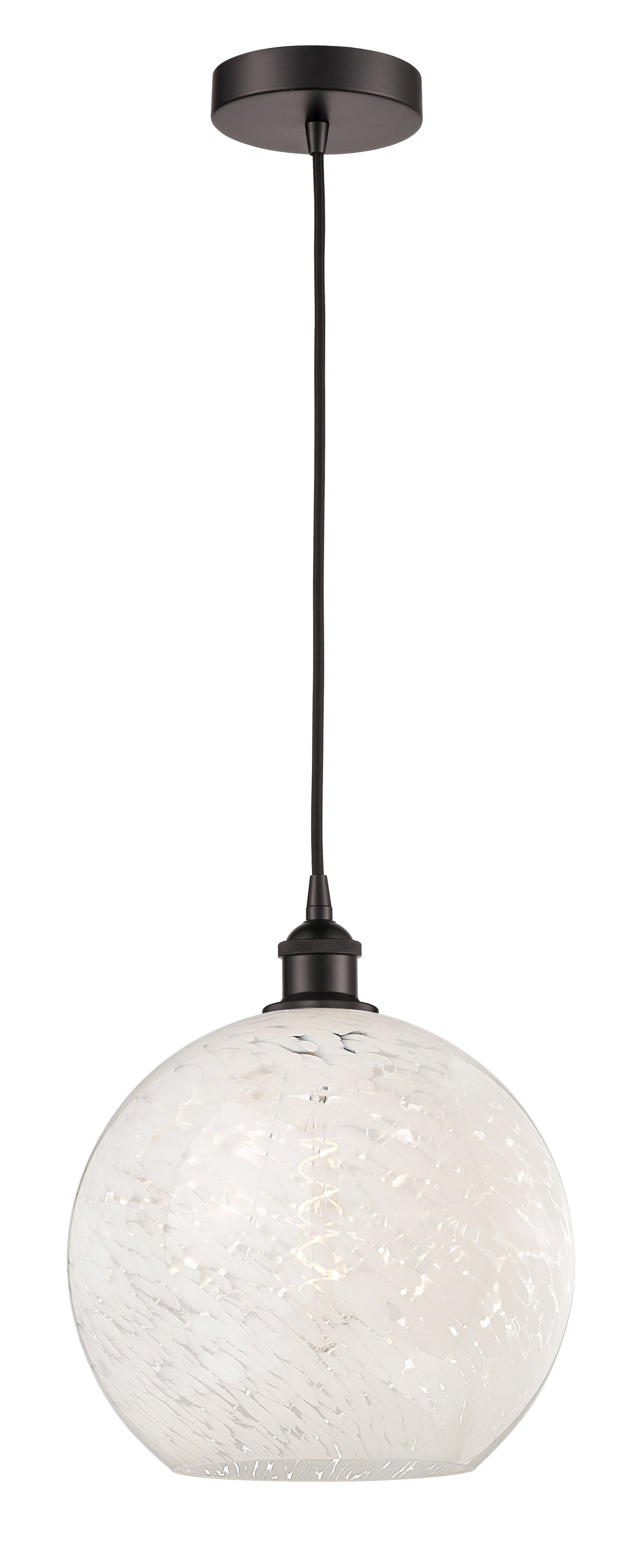Edison Mini Pendant Antique Brass 12 Inch