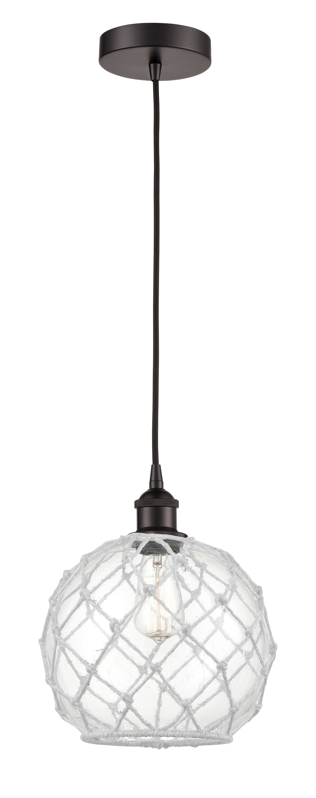 Edison Mini Pendant Antique Brass 10 Inch