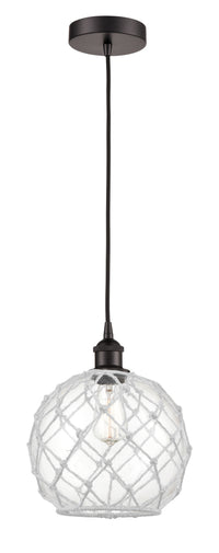 Edison Mini Pendant Antique Brass 10 Inch