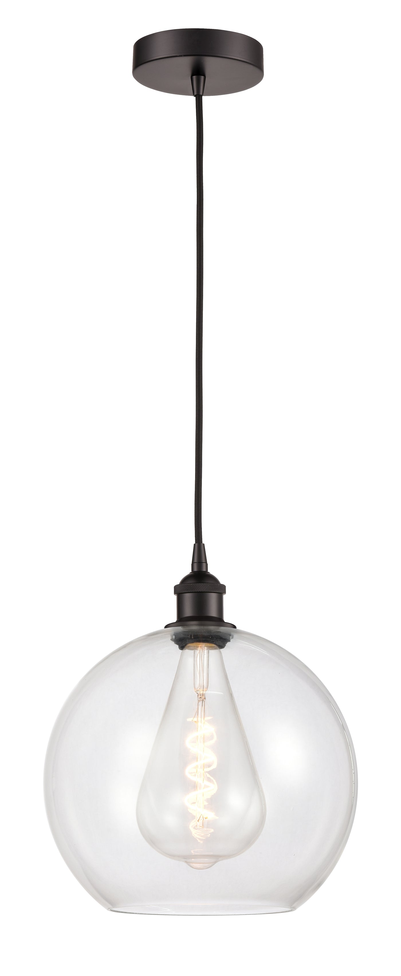 Edison Mini Pendant Antique Brass Finish