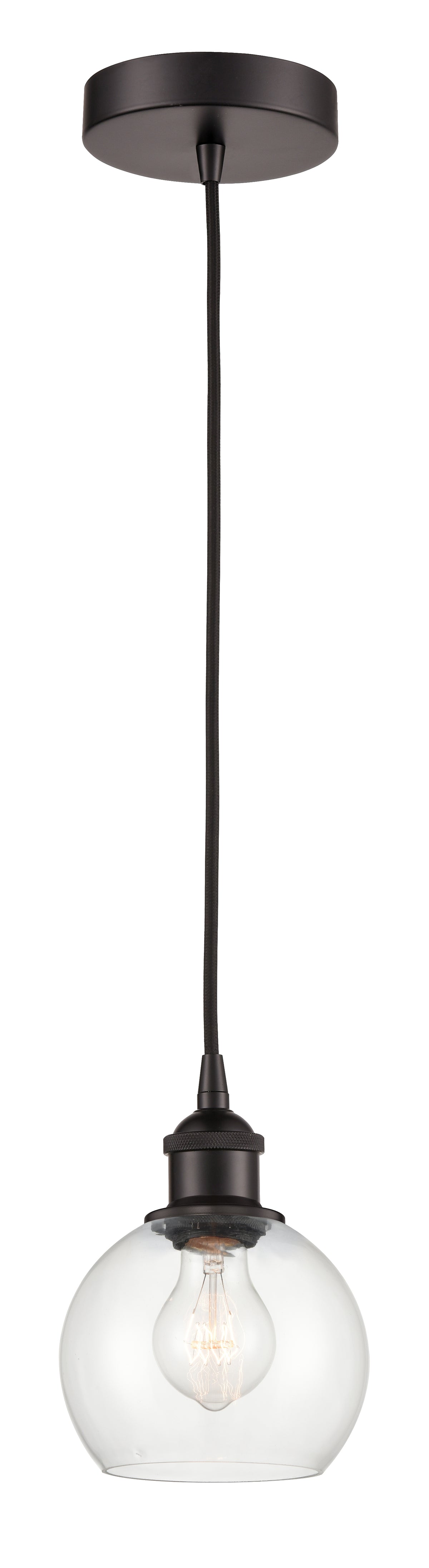Edison Mini Pendant Antique Brass Finish