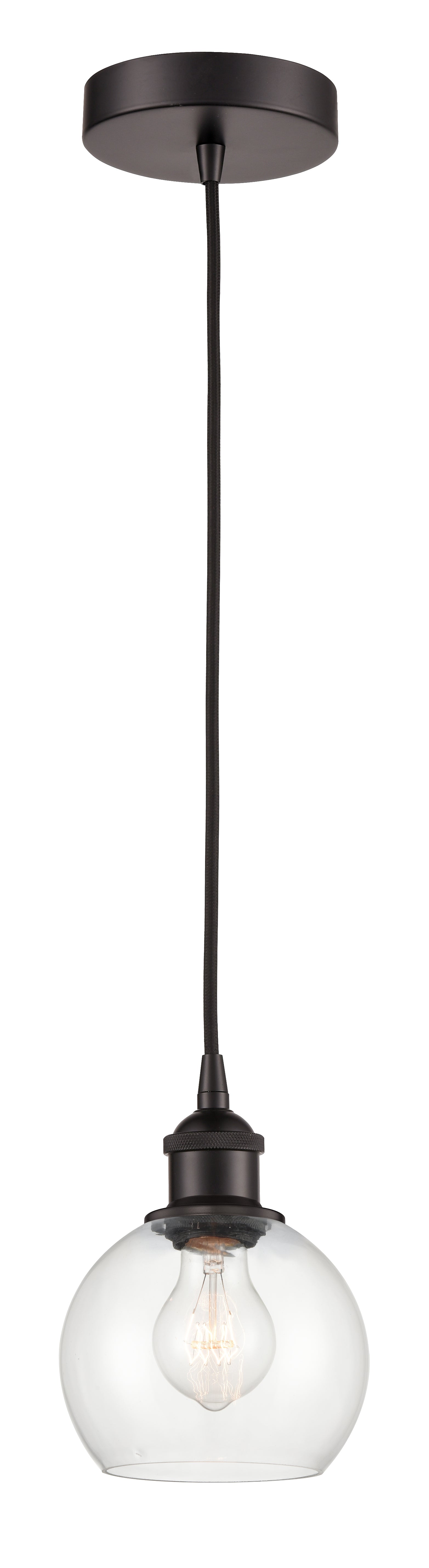 Edison Mini Pendant Antique Brass Finish