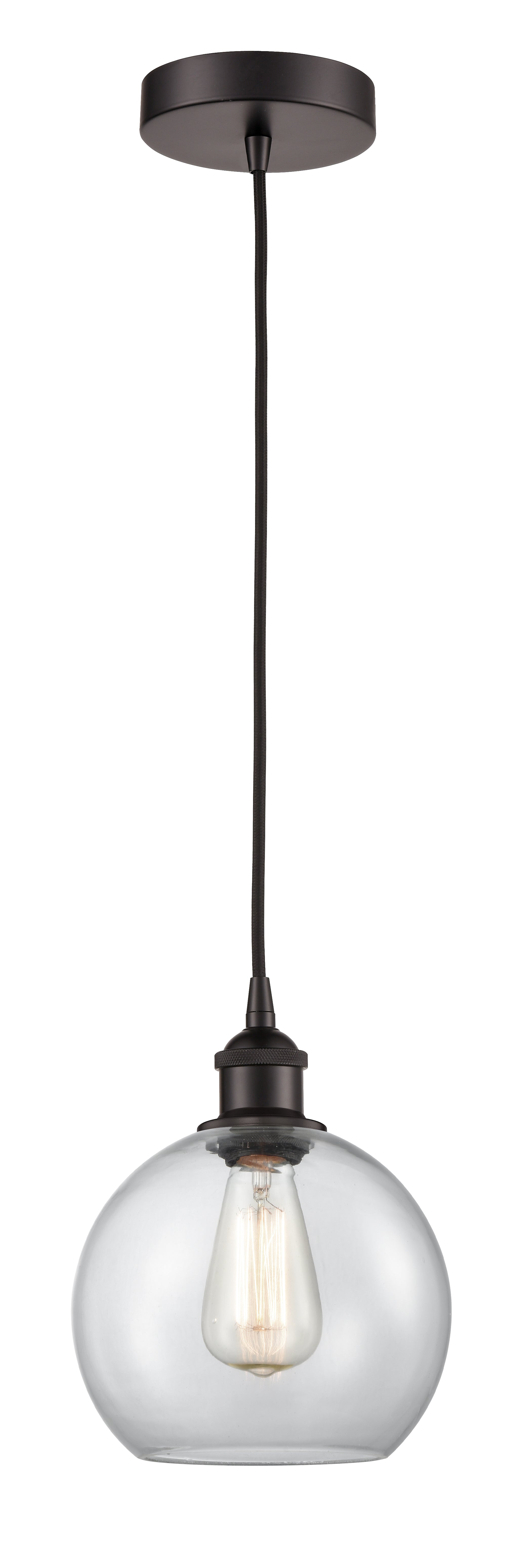 Edison Mini Pendant Antique Brass Finish