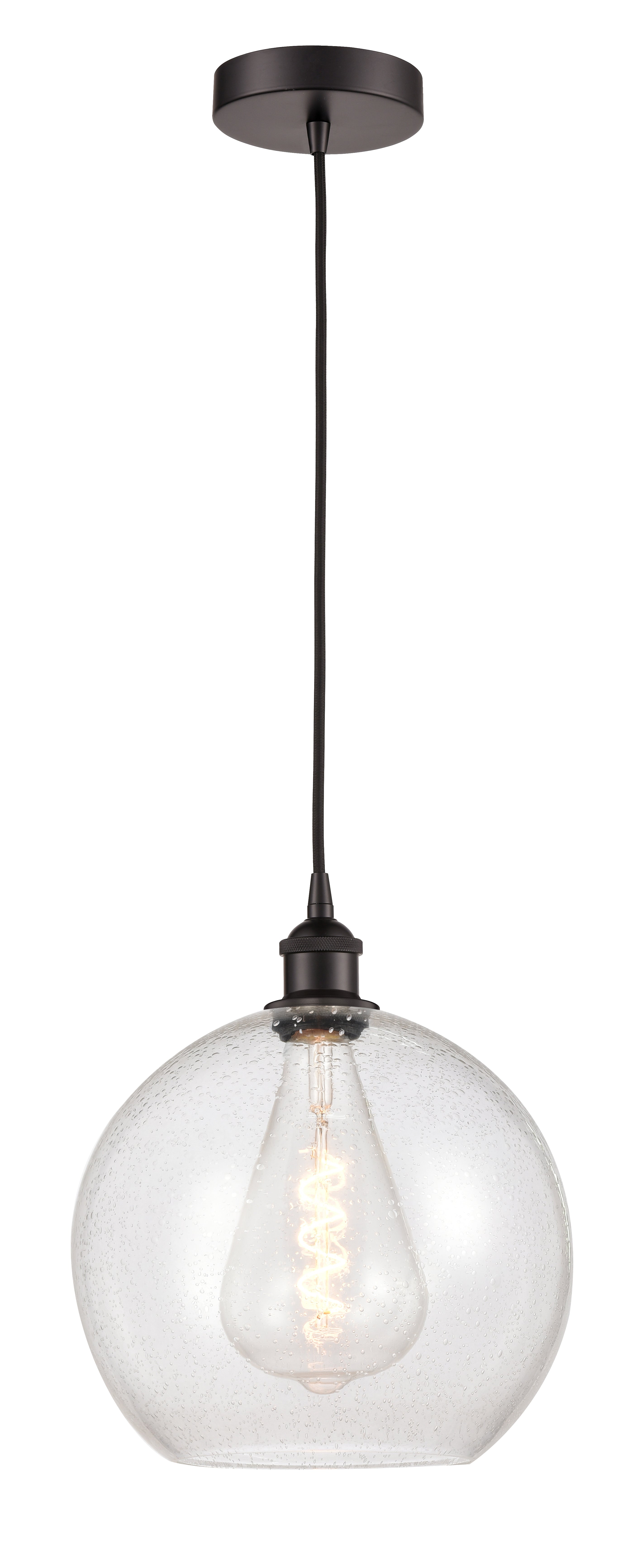 Edison Mini Pendant Antique Brass Finish